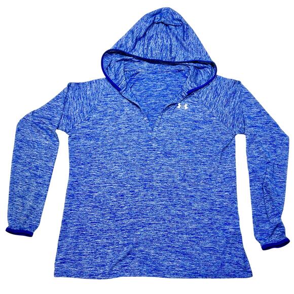 Under Armour Heat Gear Hoodie Lightweight Pullover Women Large Loose Lot of 4 - Picture 2 of 6